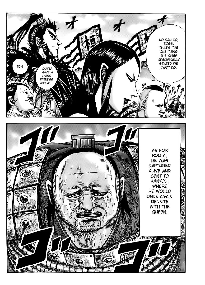 Kingdom manga, chapter 434, page 17 of 17