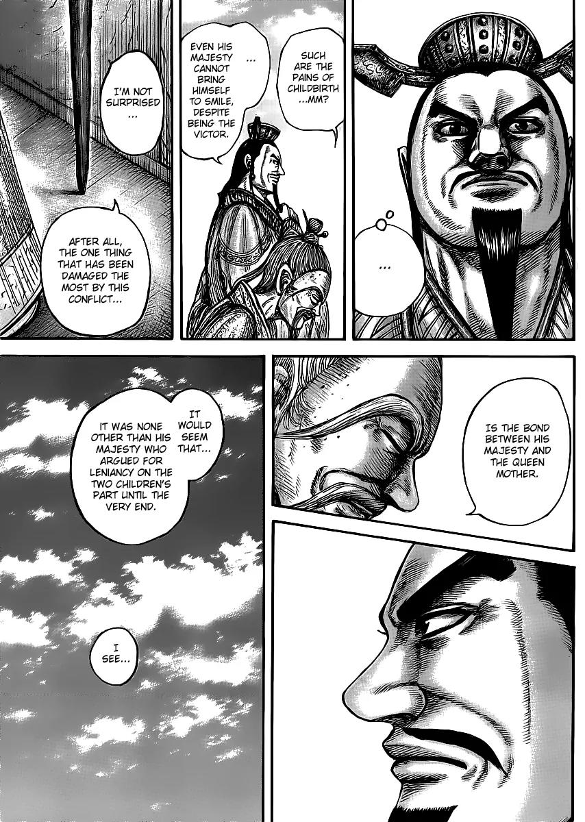 Kingdom Chapter 437 page 11 - Chapter 437: The Bond between Parent and Child