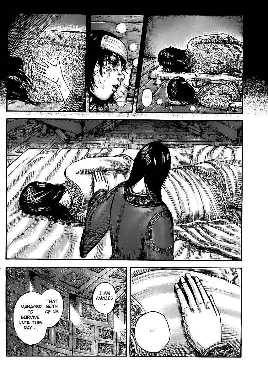 Kingdom Chapter 437 page 16 - Chapter 437: The Bond between Parent and Child