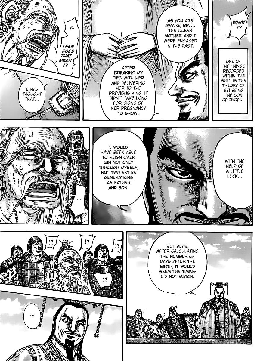 Kingdom Chapter 437 page 9 - Chapter 437: The Bond between Parent and Child