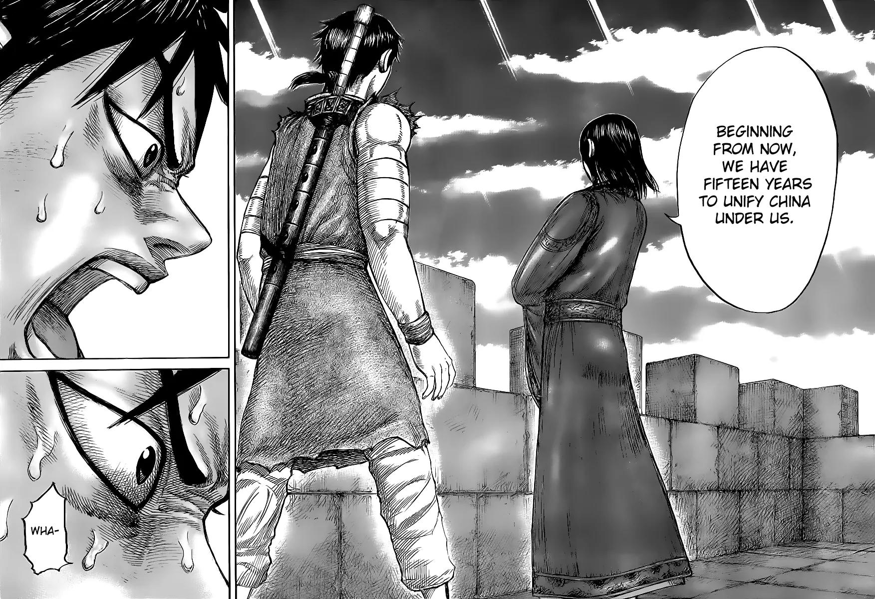 Kingdom manga, chapter 438, page 13 of 18