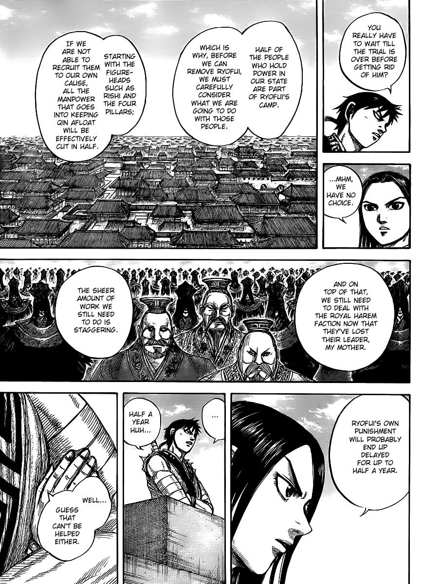 Kingdom manga, chapter 438, page 4 of 18
