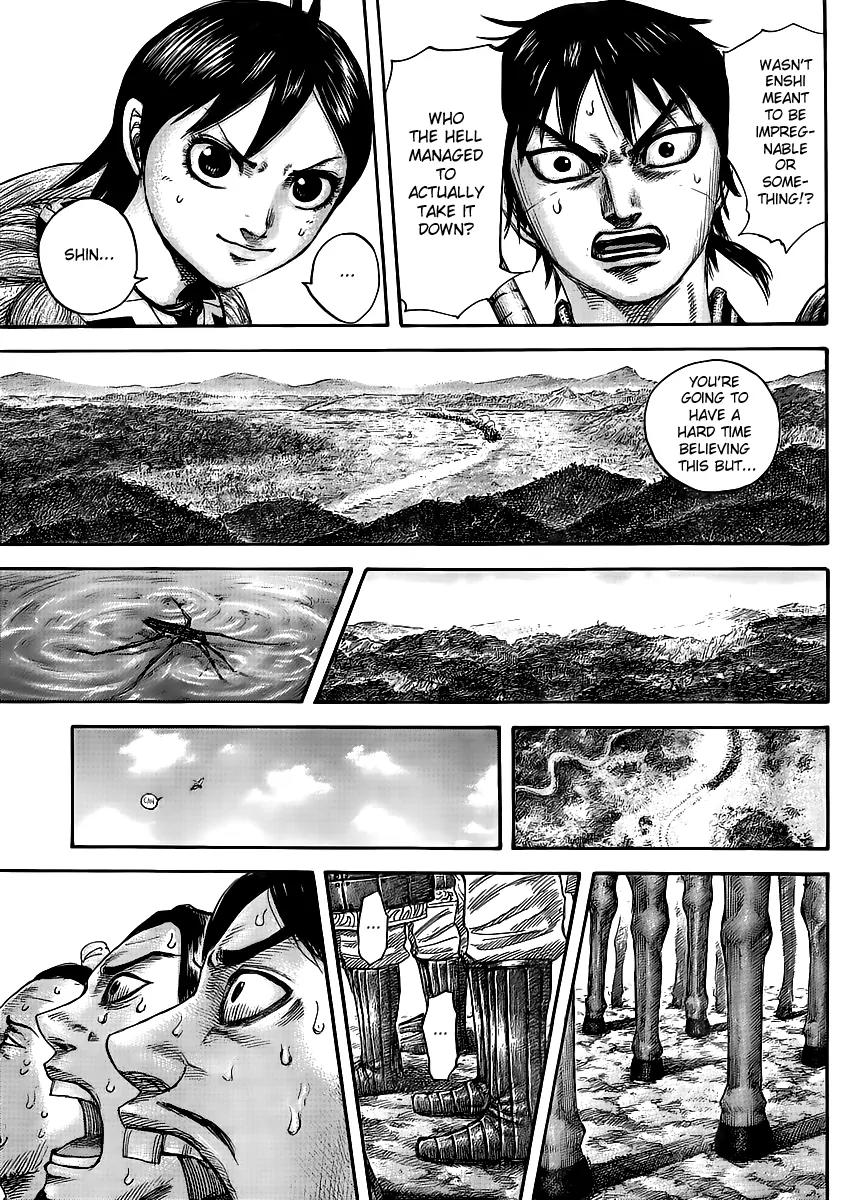Kingdom manga, chapter 439, page 14 of 18