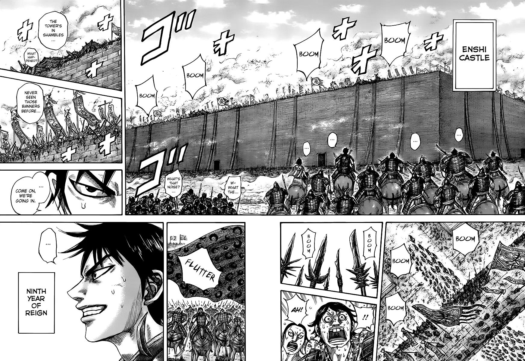 Kingdom manga, chapter 439, page 15 of 18