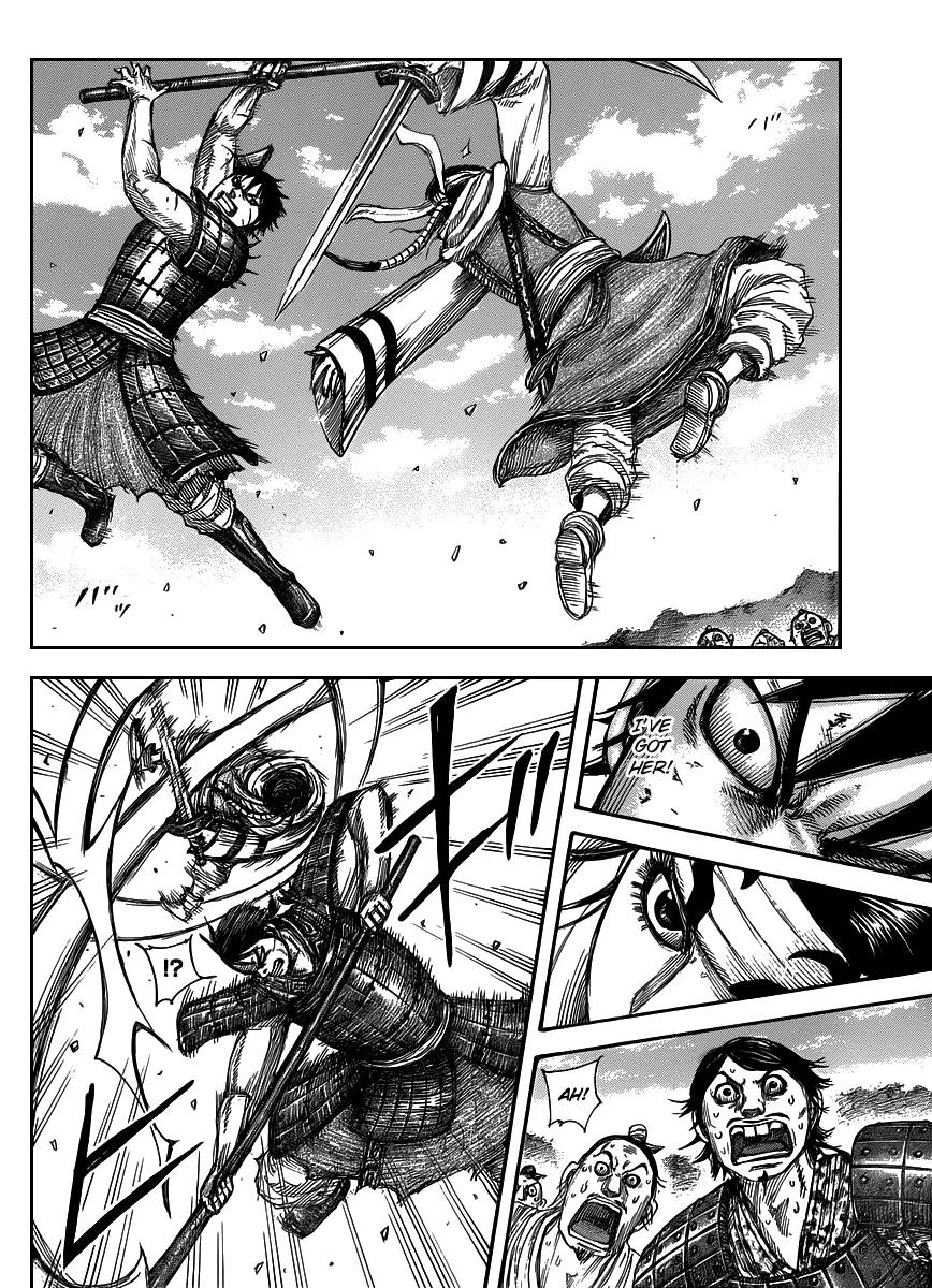 Kingdom manga, chapter 441, page 14 of 18