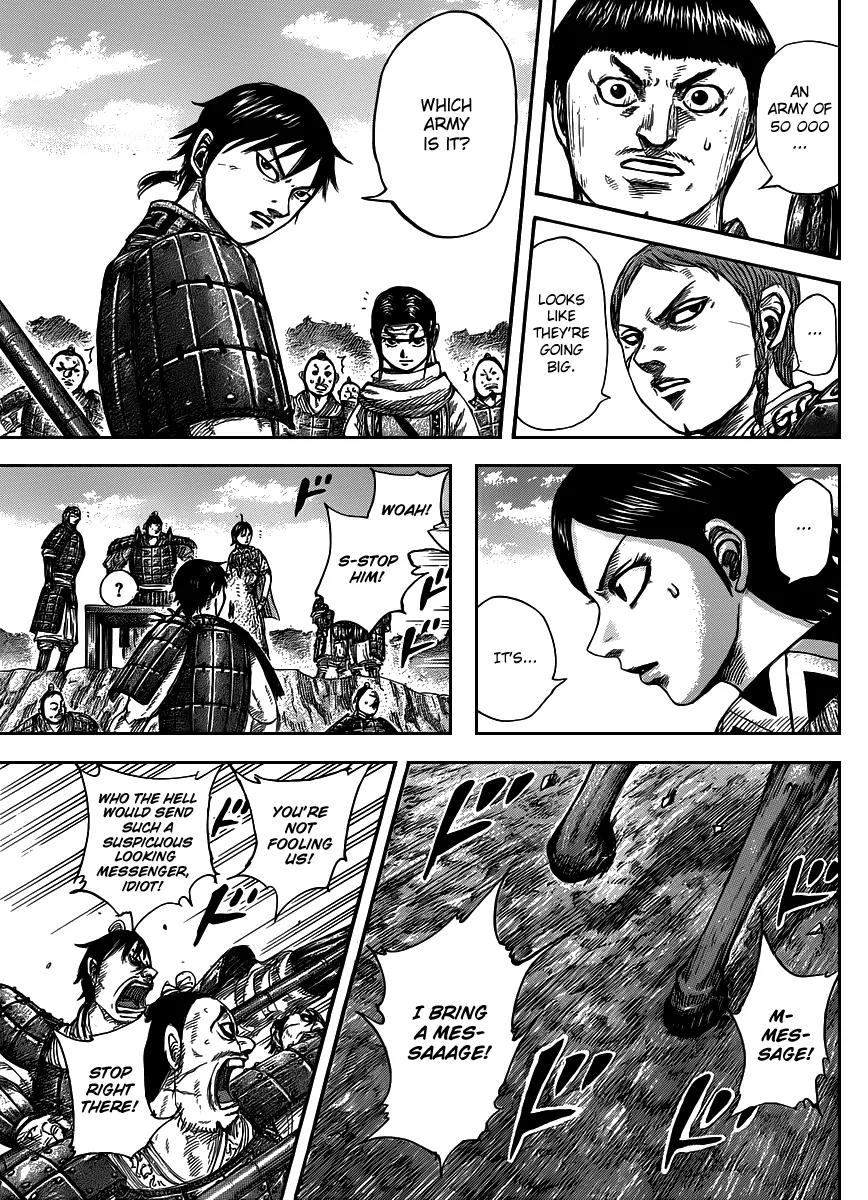 Kingdom manga, chapter 441, page 17 of 18