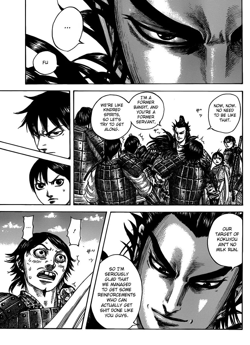 Kingdom Chapter 442 page 14 - Chapter 442: Kindred Spirits