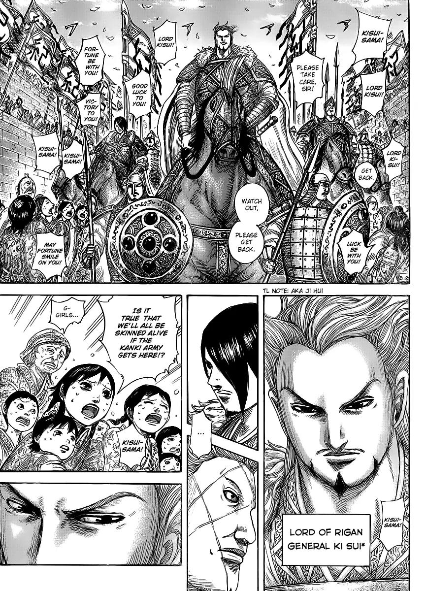 Kingdom Chapter 443 page 11 - Chapter 443: The Monsters Set Off