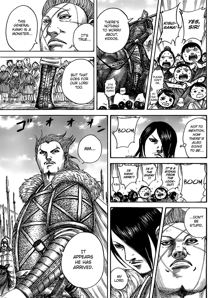 Kingdom Chapter 443 page 13 - Chapter 443: The Monsters Set Off