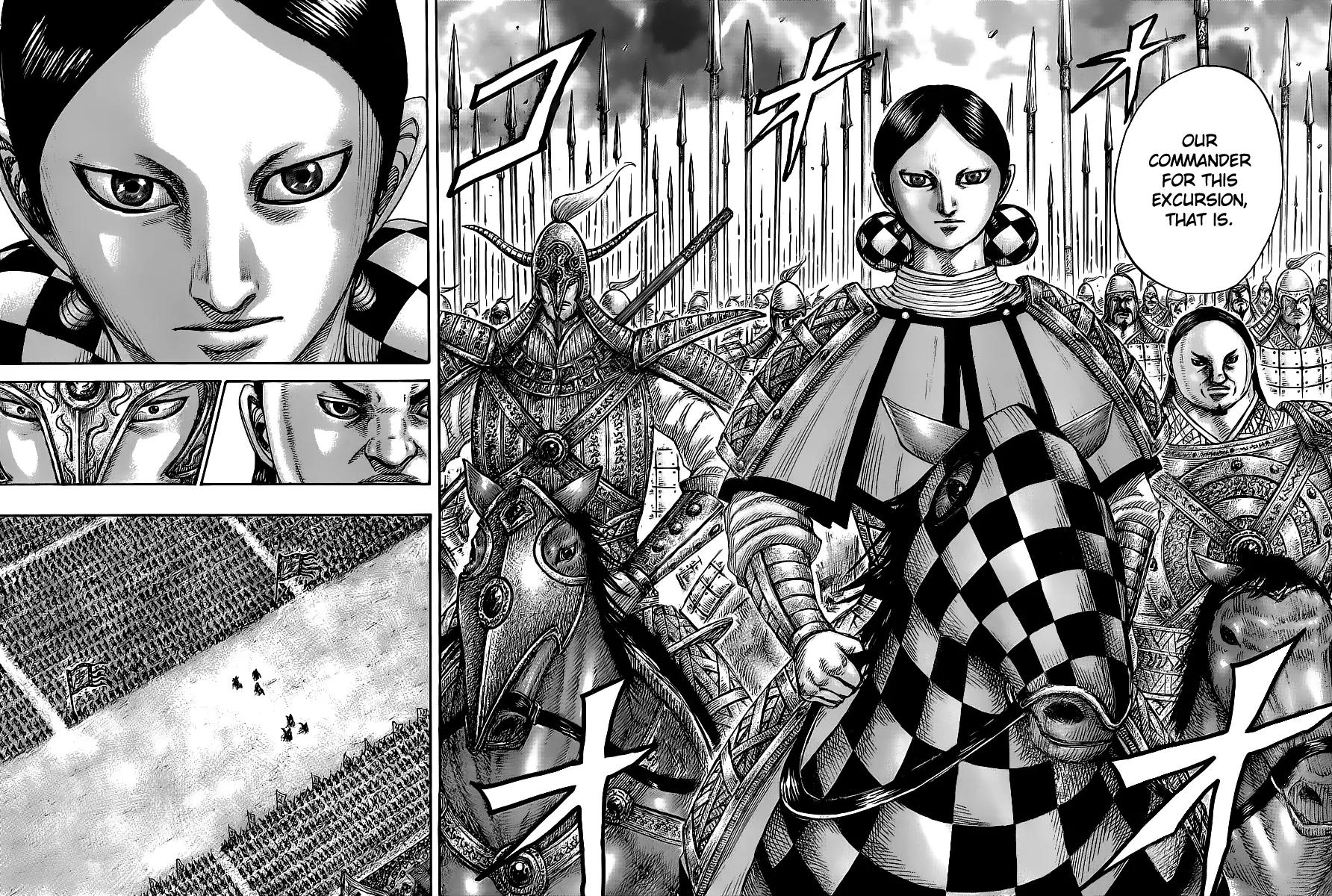 Kingdom Chapter 443 page 14 - Chapter 443: The Monsters Set Off