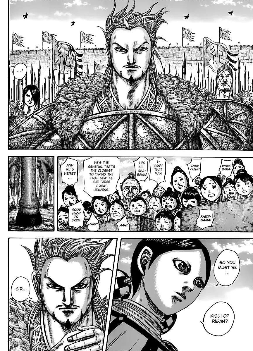 Kingdom Chapter 443 page 15 - Chapter 443: The Monsters Set Off
