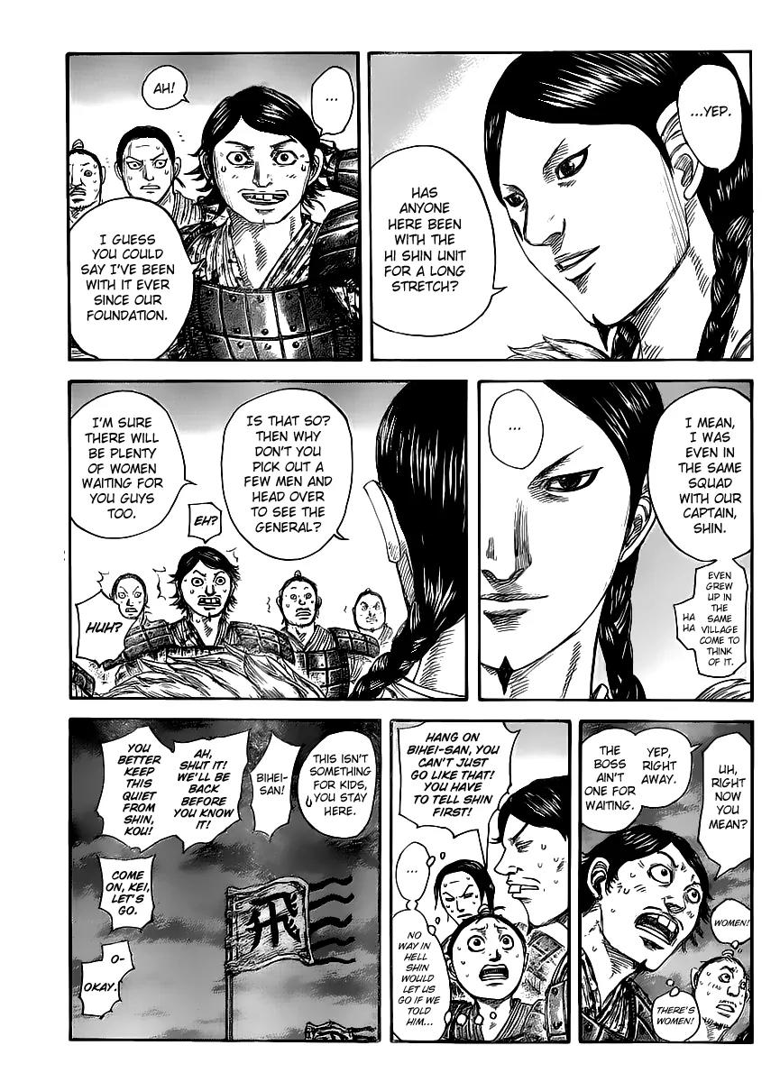 Kingdom Chapter 443 page 3 - Chapter 443: The Monsters Set Off