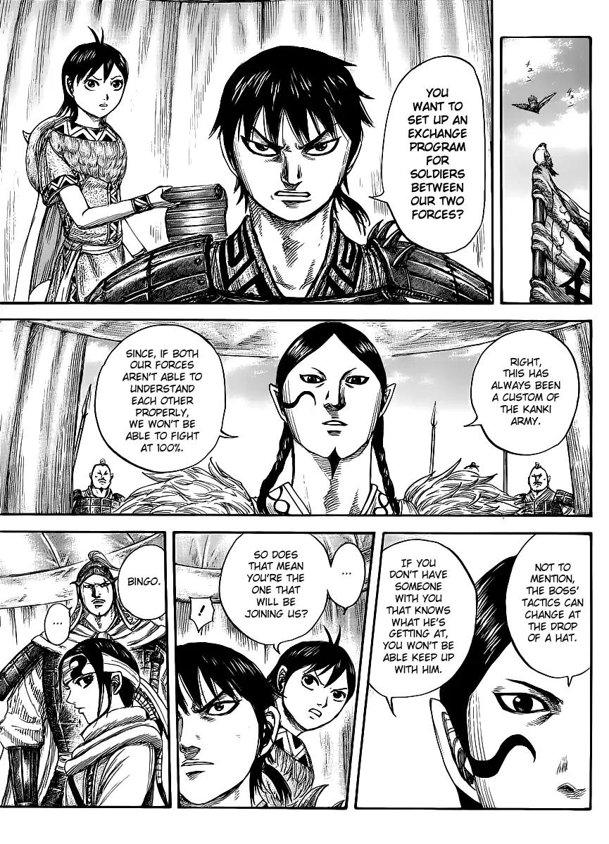 Kingdom Chapter 443 page 5 - Chapter 443: The Monsters Set Off