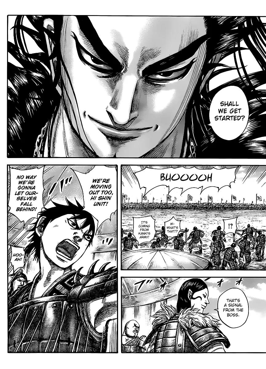Kingdom Chapter 443 page 8 - Chapter 443: The Monsters Set Off
