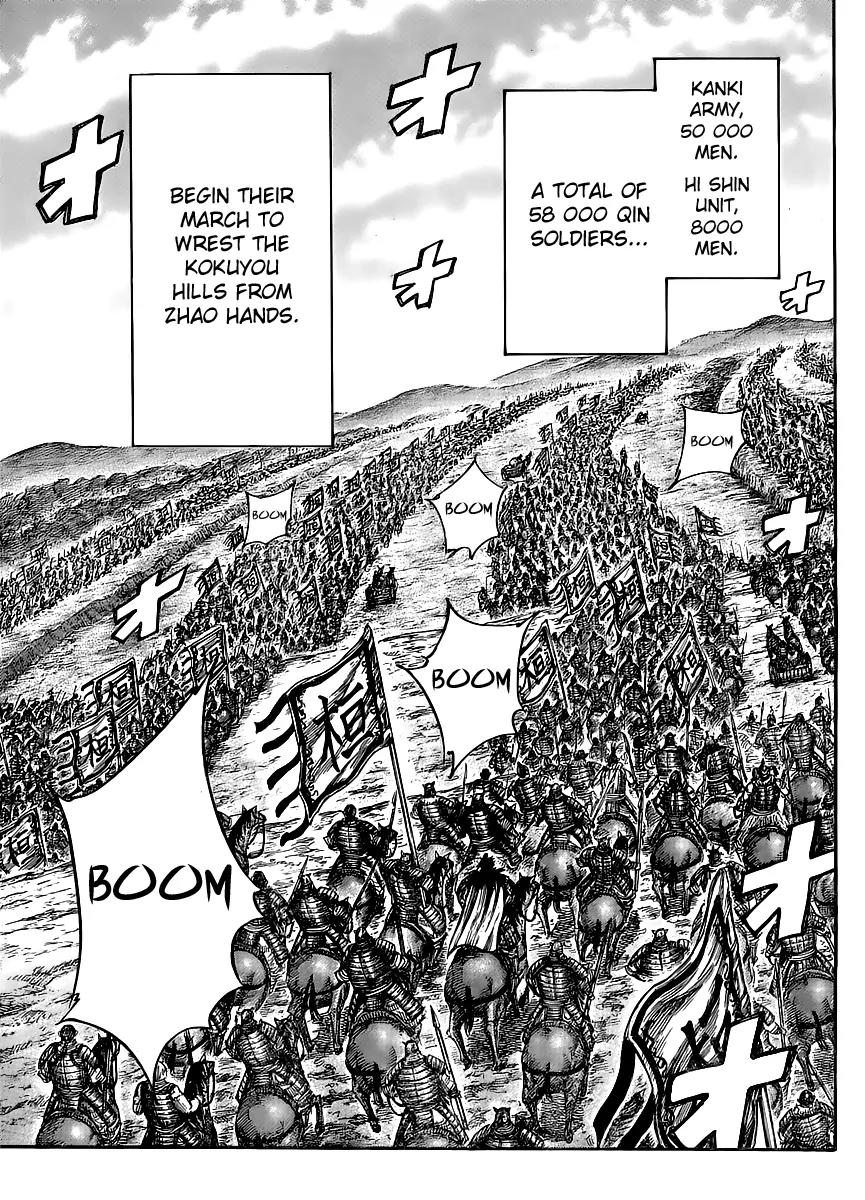 Kingdom Chapter 443 page 9 - Chapter 443: The Monsters Set Off