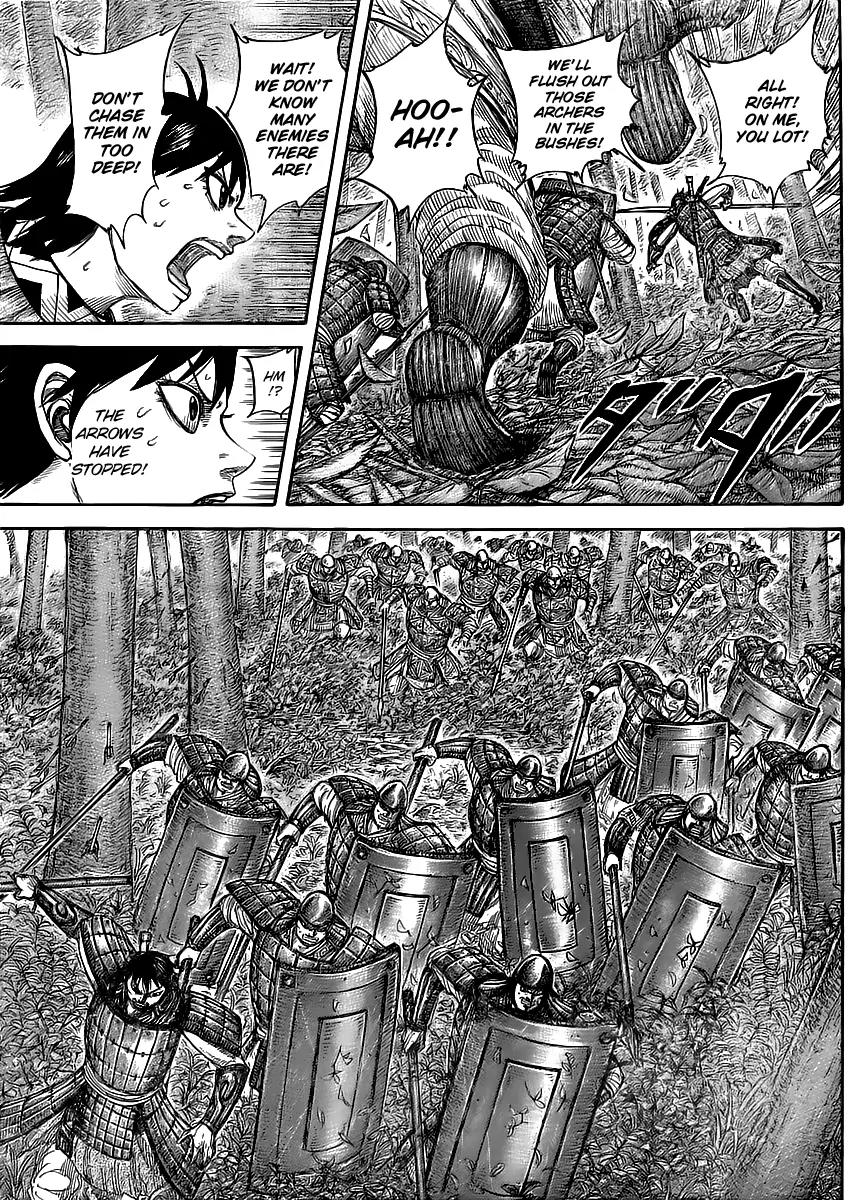 Kingdom manga, chapter 445, page 9 of 17