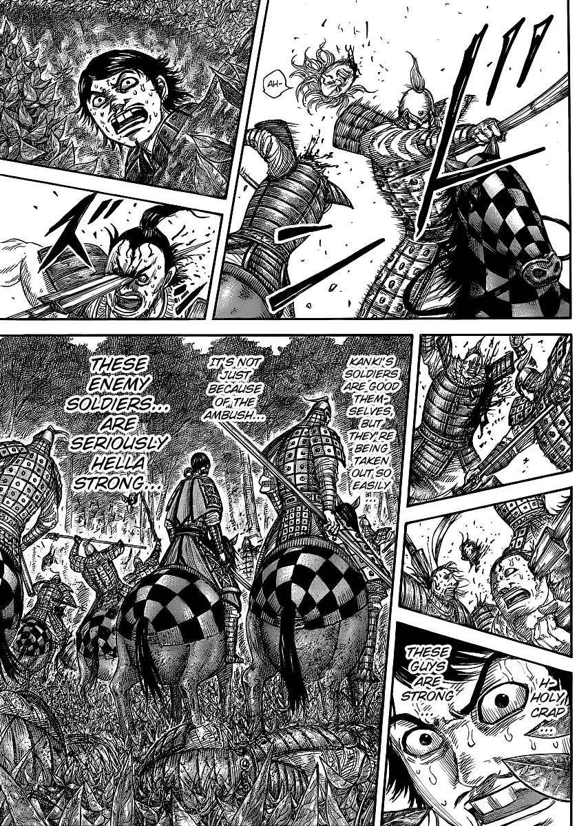 Kingdom manga, chapter 449, page 10 of 18