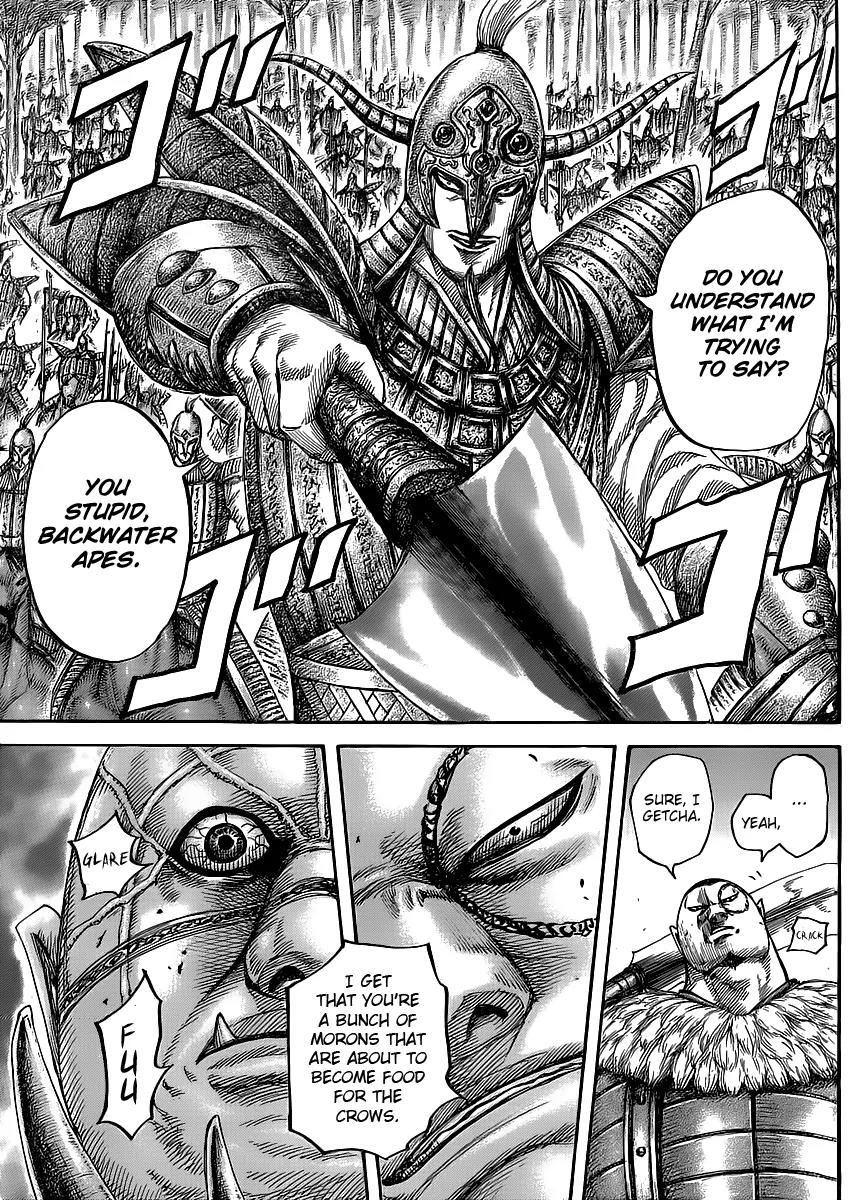 Kingdom manga, chapter 449, page 4 of 18
