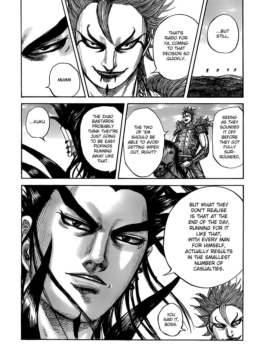 Kingdom Chapter 450 page 8 - Chapter 450: Bandit's Pride