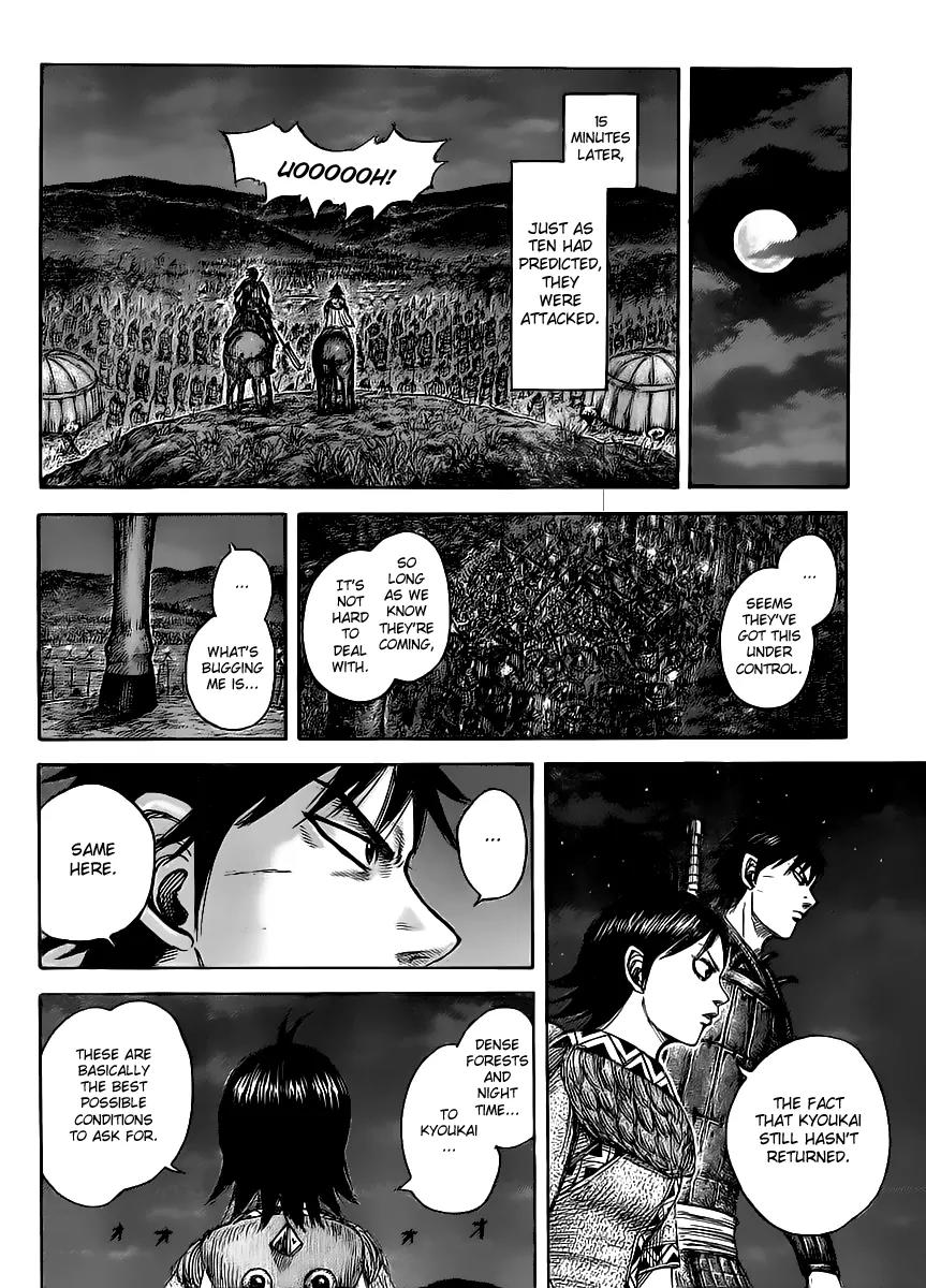 Kingdom manga, chapter 451, page 14 of 19