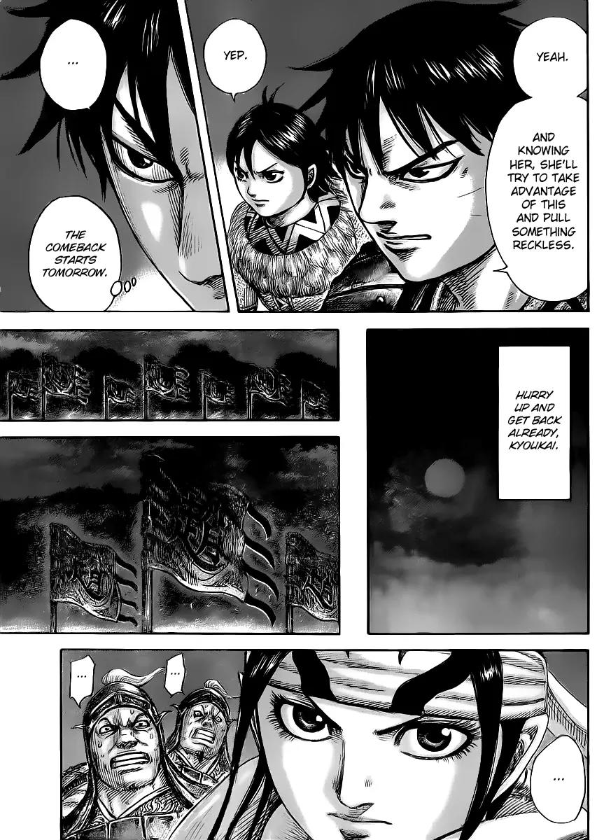 Kingdom manga, chapter 451, page 15 of 19