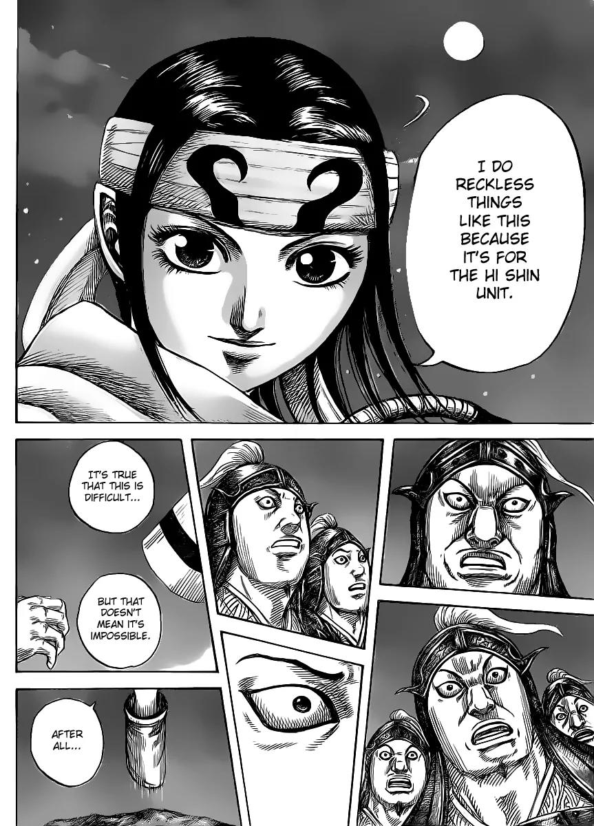 Kingdom manga, chapter 451, page 18 of 19