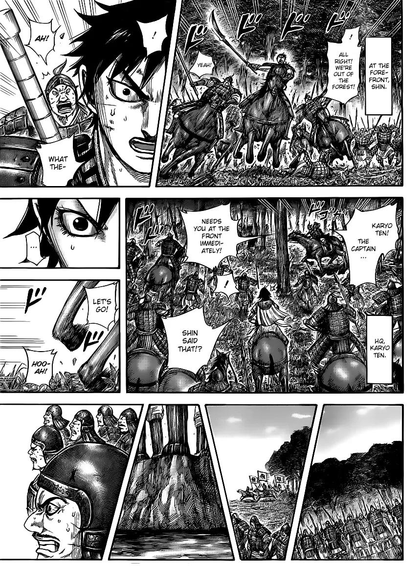 Kingdom manga, chapter 453, page 15 of 17