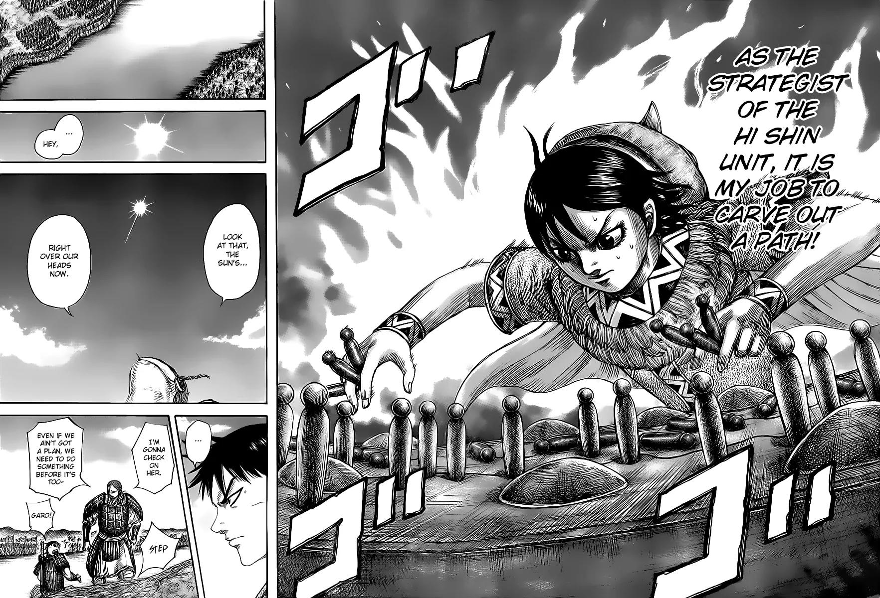 Kingdom manga, chapter 454, page 14 of 17