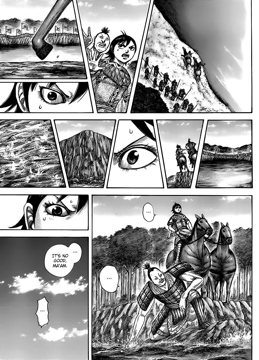 Kingdom manga, chapter 454, page 9 of 17