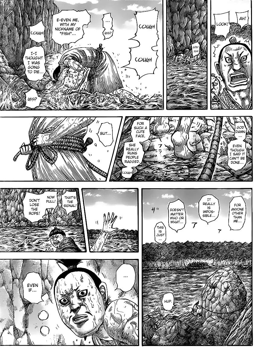 Kingdom manga, chapter 455, page 13 of 18