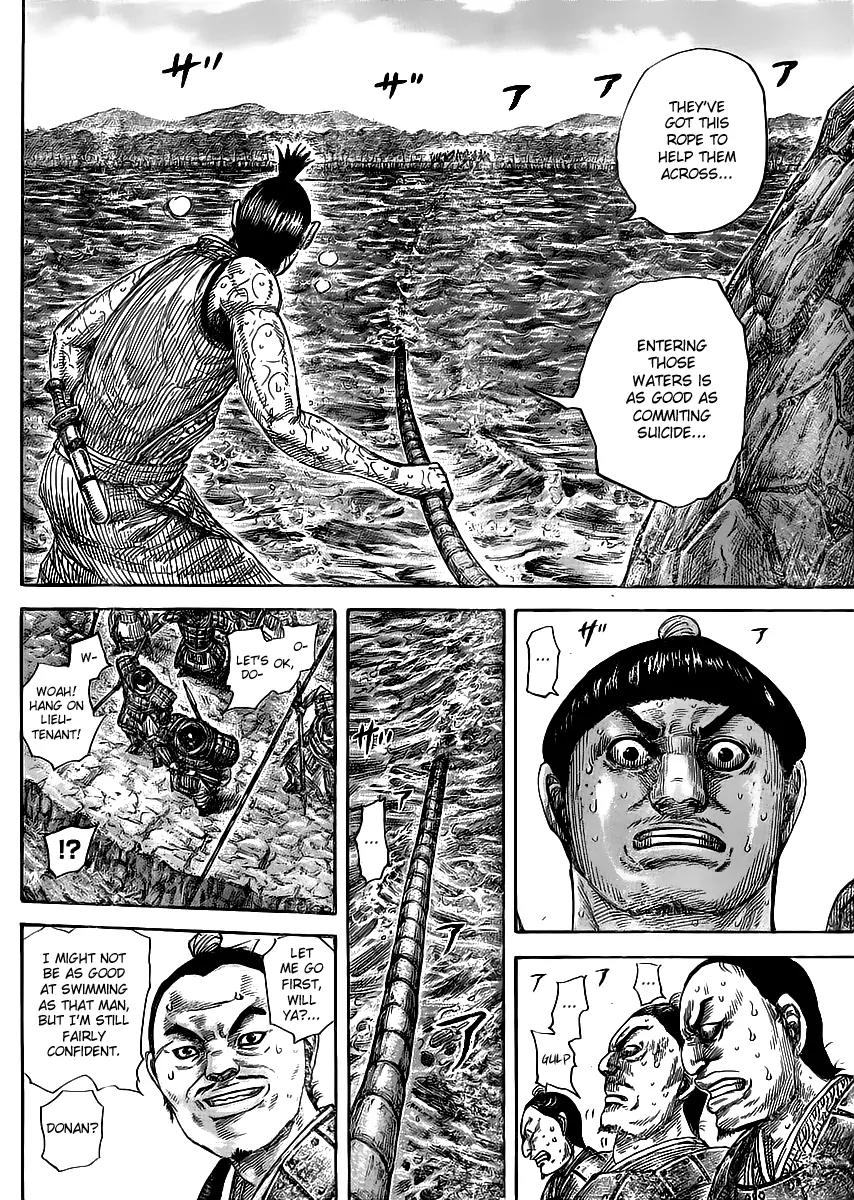 Kingdom manga, chapter 455, page 14 of 18