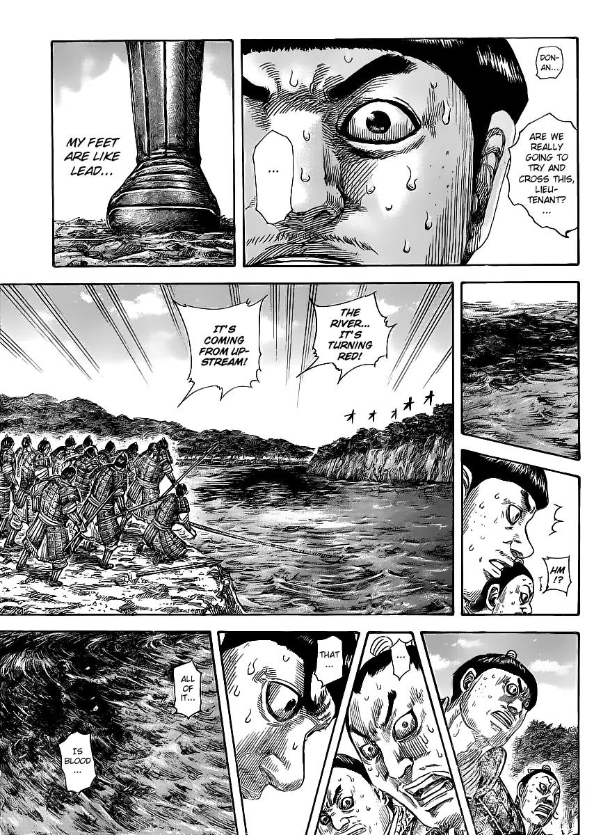 Kingdom manga, chapter 455, page 17 of 18