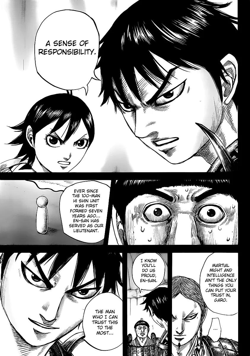 Kingdom Chapter 456 page 11 - Chapter 456: A Lieutenant's Responsibility