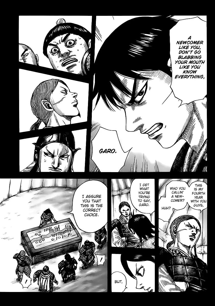 Kingdom Chapter 456 page 9 - Chapter 456: A Lieutenant's Responsibility