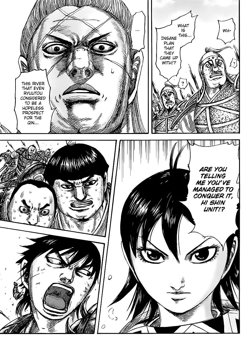 Kingdom Chapter 457 page 14 - Chapter 457: Tenacious Crossing