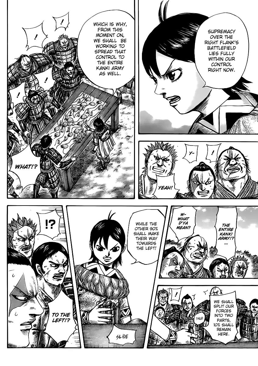 Kingdom Chapter 460 page 10 - Chapter 460: The Hi Shin Unit's Lynchpin