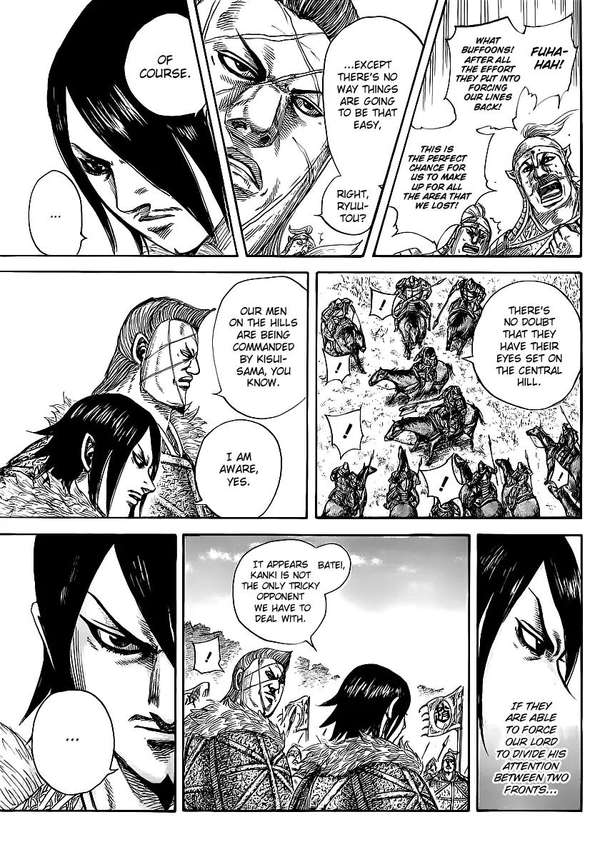 Kingdom Chapter 460 page 13 - Chapter 460: The Hi Shin Unit's Lynchpin