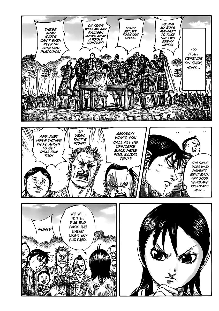 Kingdom Chapter 460 page 9 - Chapter 460: The Hi Shin Unit's Lynchpin