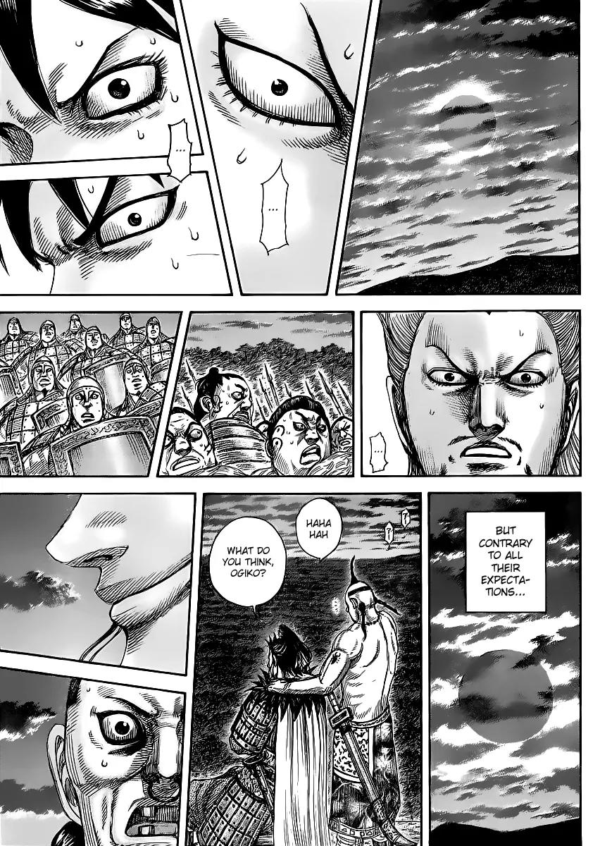 Kingdom Chapter 461 page 17 - Chapter 461: Decisive Clash of Kokuyou