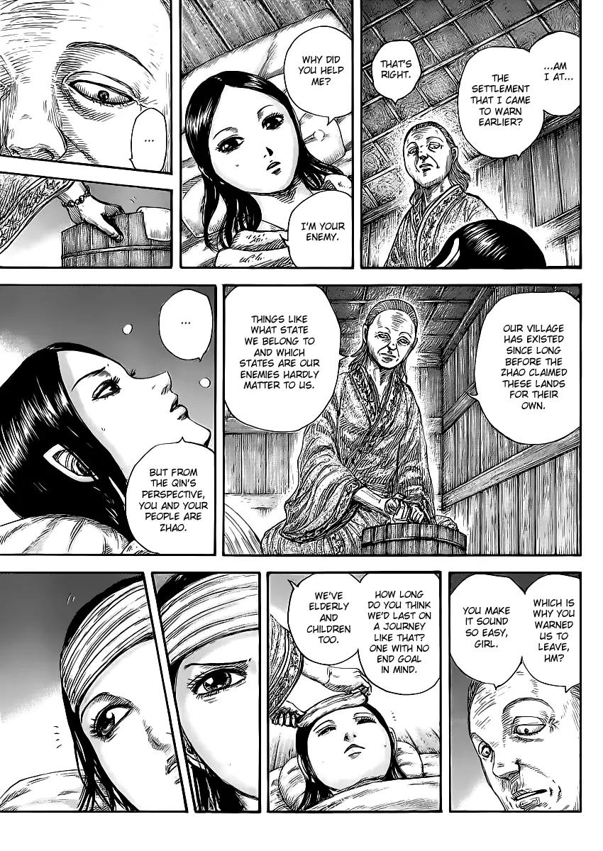 Kingdom manga, chapter 462, page 11 of 17
