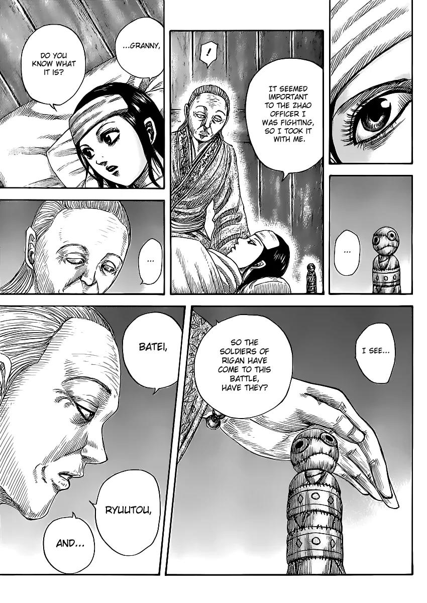 Kingdom manga, chapter 462, page 13 of 17