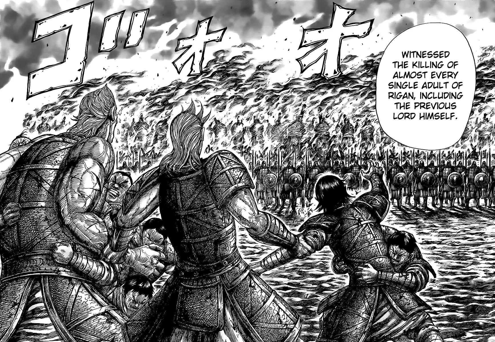 Kingdom manga, chapter 462, page 16 of 17