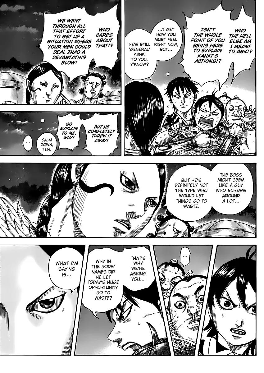 Kingdom manga, chapter 462, page 3 of 17