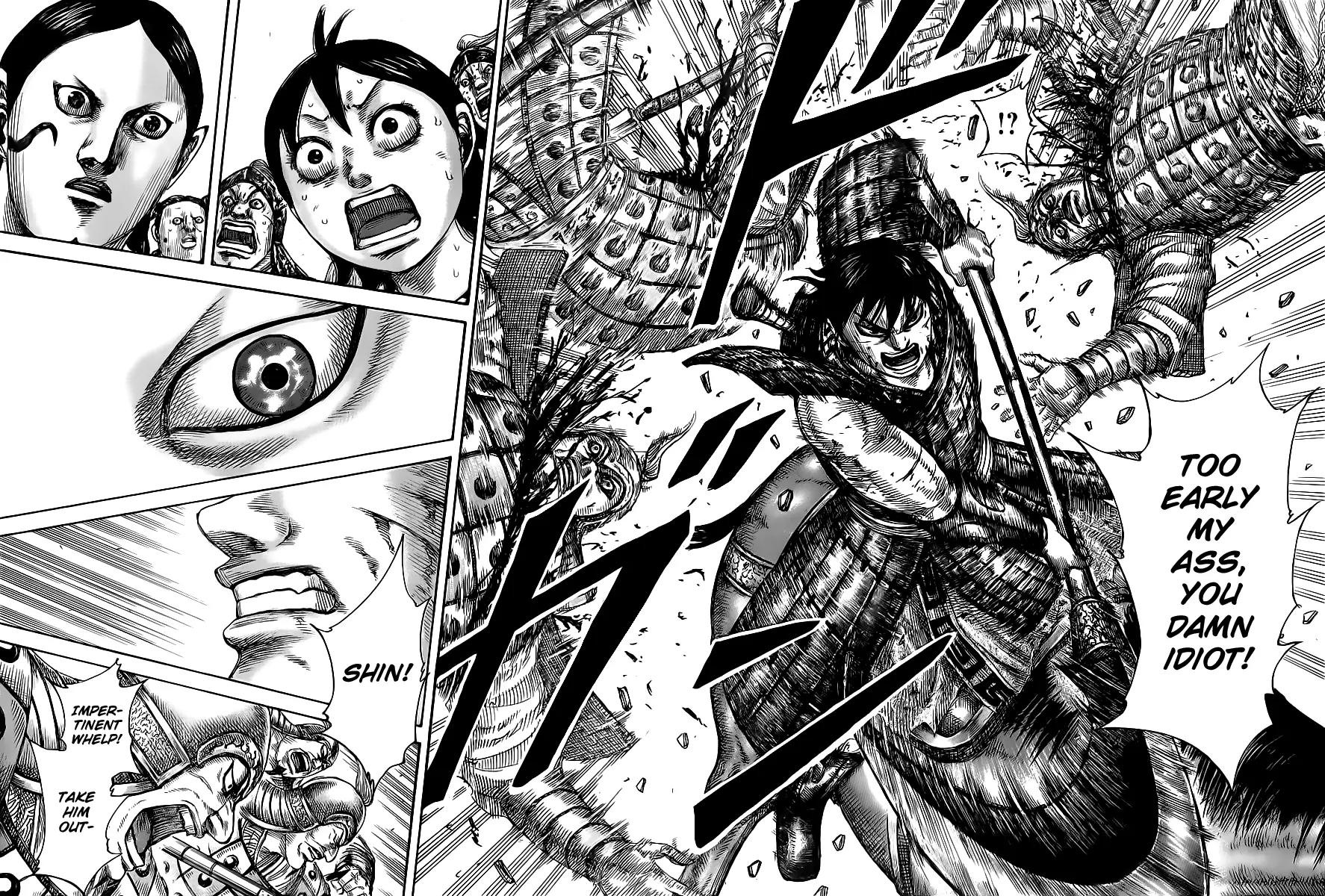 Kingdom Chapter 470 page 12 - Chapter 470: My Back