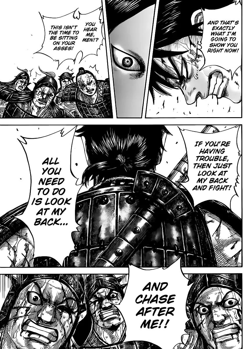 Kingdom Chapter 470 page 16 - Chapter 470: My Back