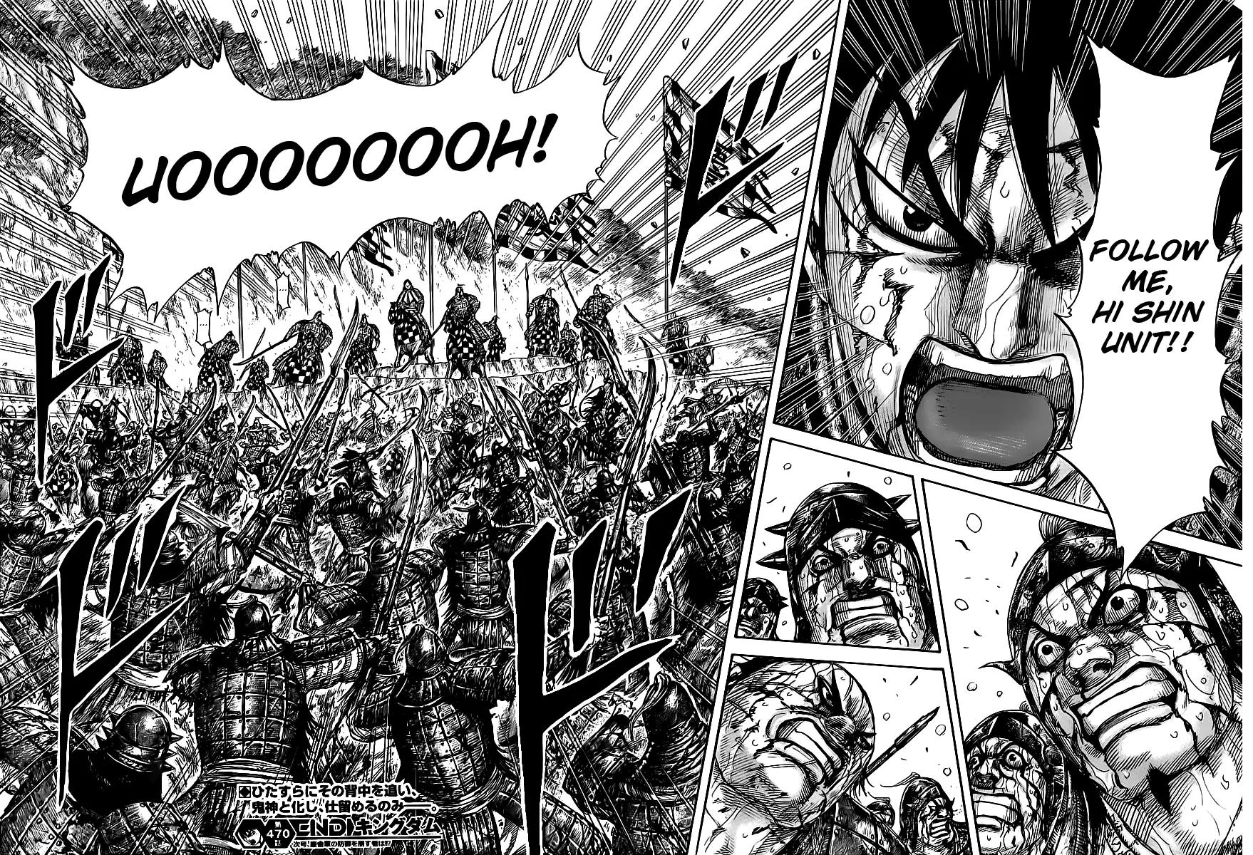 Kingdom Chapter 470 page 17 - Chapter 470: My Back