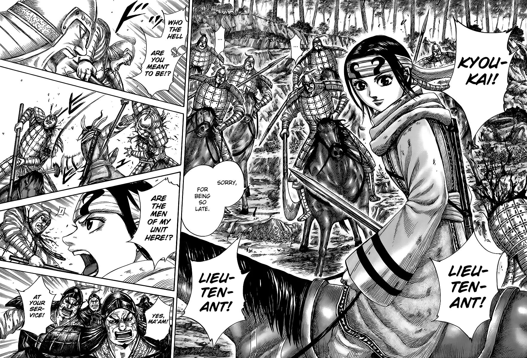 Kingdom Chapter 470 page 3 - Chapter 470: My Back