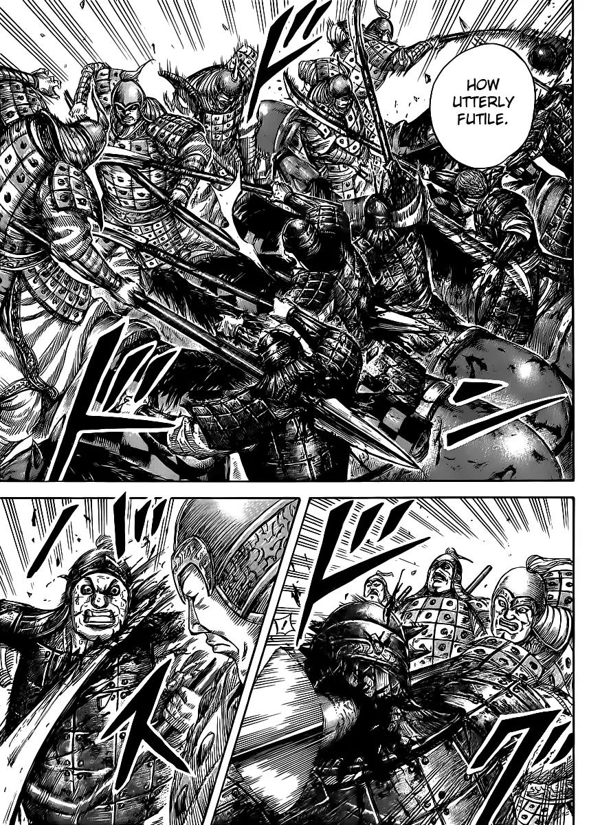 Kingdom Chapter 470 page 9 - Chapter 470: My Back