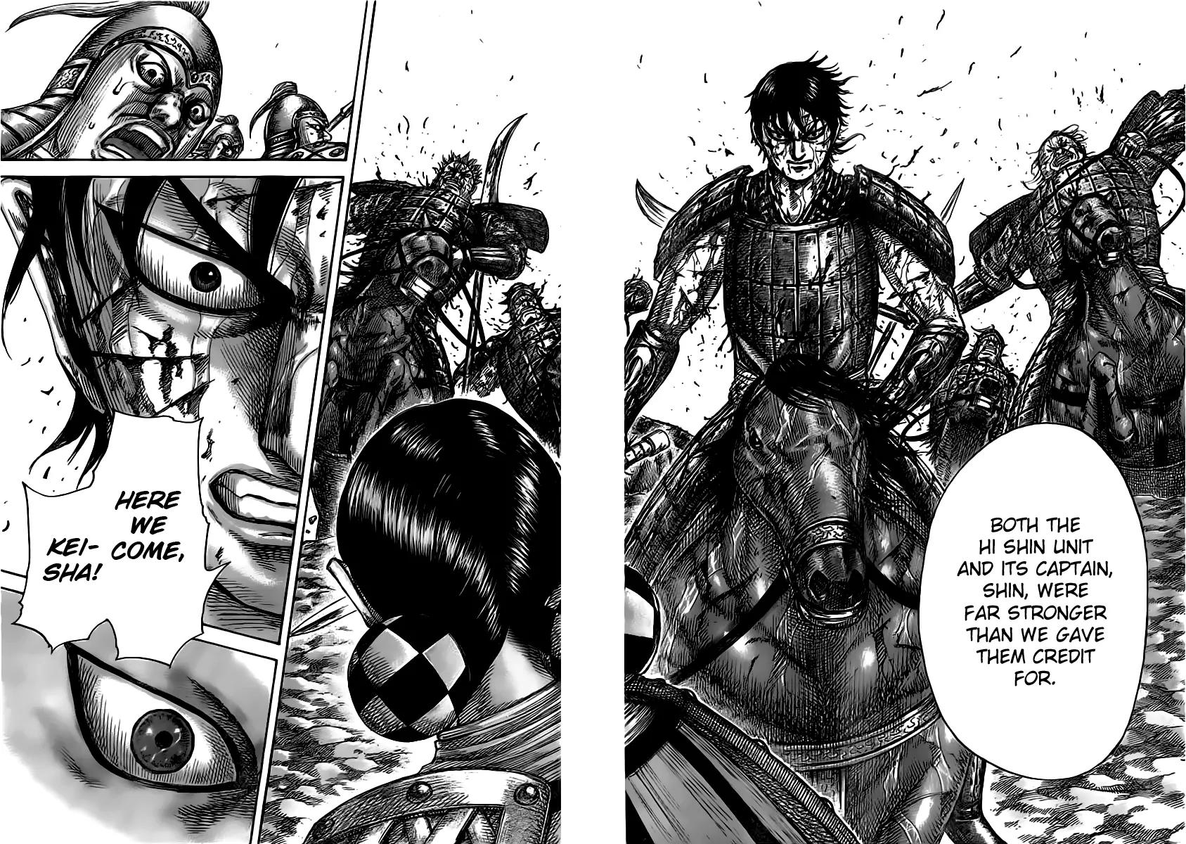 Kingdom manga, chapter 471, page 12 of 17
