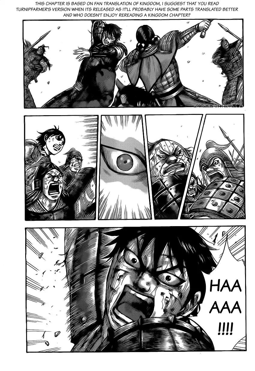 Kingdom Chapter 472 page 1 - Chapter 472: The Setting Sun of the Hunter